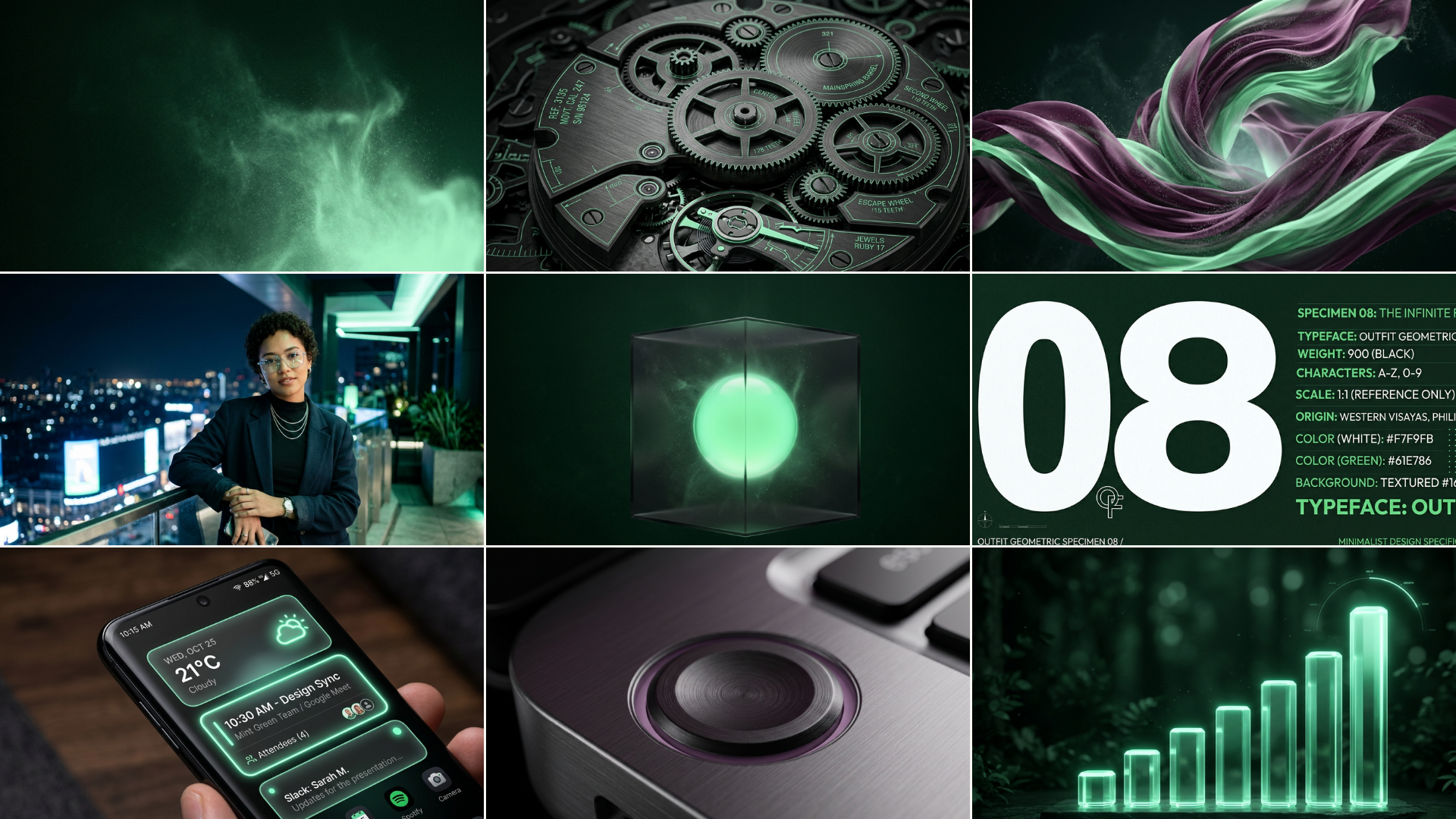 Aura Finance moodboard